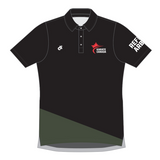 2026 Karate Canada Referee Black Polo Shirt / Chandail Polo Noir