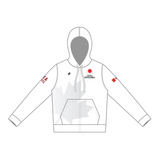 JKA-CAN 2026 White PERFORMANCE Zip Hoodie - Supporter