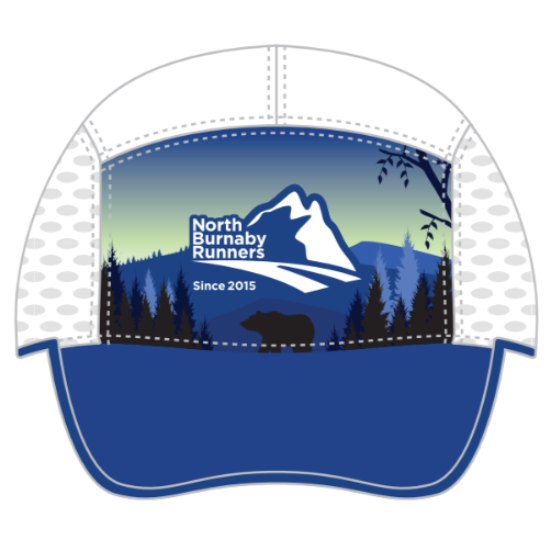North Burnaby Runners- Run Hat Trim Ventilator Mesh