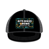 2025 Bits Bikes Brews BOCO Trucker Cap - Flat Billl
