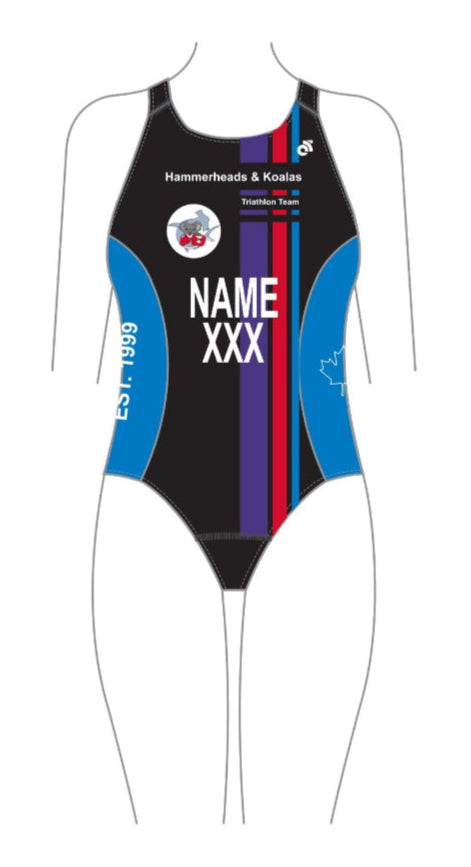 HKTT Women's Apex Swimsuit (Personalized)