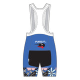 Pursuit Flowers TECH Bib Shorts - Silicon Gripper