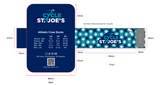 St Joe's - Cycle for St. Joe's  Performance Mid Height Sublimated Socks