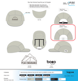 Peak Endurance BOCO Technical Camp Hat Prototype (Laser Cut)