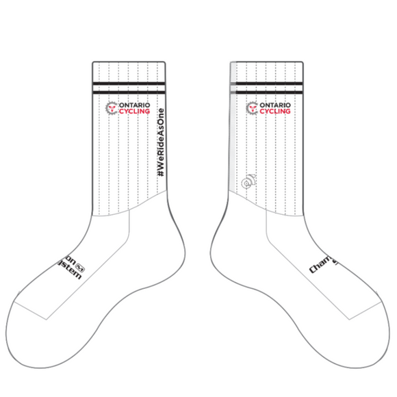 2025 OC APEX Aero Race Socks (White)