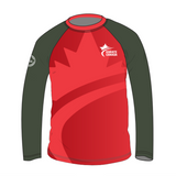 Karate Canada Red ARES Long Sleeve Tee / Chandail à manches longues