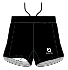 Simply Black Austral Run Shorts
