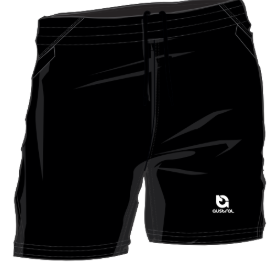 Simply Black Austral Training Shorts