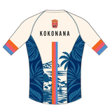 KNM Navy & White Performance Tri Speed Top Short Sleeve