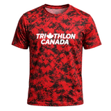 *NEW*  Triathlon Canada Pressio Prevail Tee - Red Camo