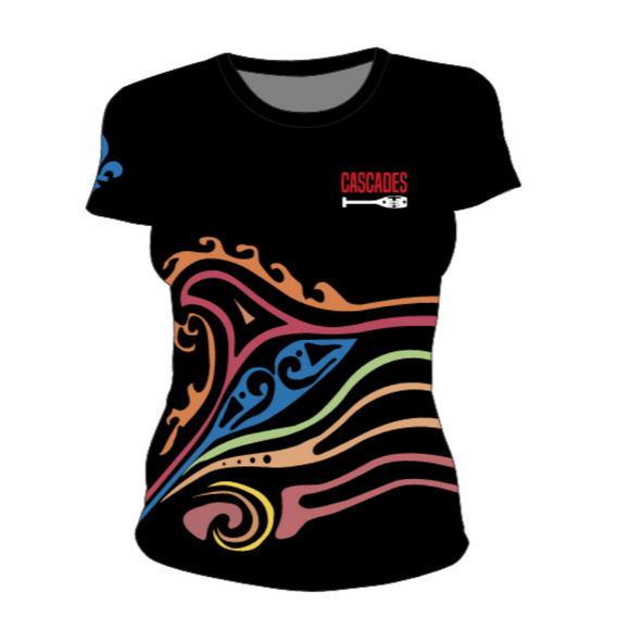 Cascades 'ARES' Tribe Gear Casual short sleeve top - Women's
