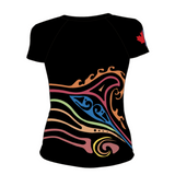 Cascades 'ARES' Tribe Gear Casual short sleeve top - Women's