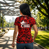 *NEW*  Karate Canada Pressio Prevail Tee - Red Camo