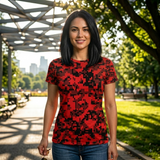 *NEW*  Karate Canada Pressio Prevail Tee - Red Camo