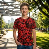 *NEW*  Karate Canada Pressio Prevail Tee - Red Camo