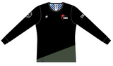 Karate Canada Coach Black Long Sleeve Tee / Chandail à manches longues noir pour entraîneurs