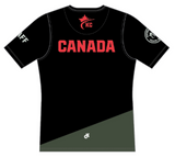 Karate Canada Staff Black Tee / Chantail à manches courtes noir