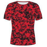 Pressio Prevail Tribe Tee - Red Camo Stock