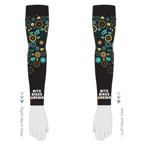 Bits Bikes Brews Lycra Arm Sleeves