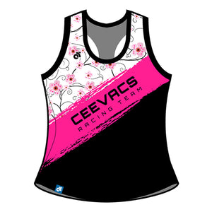 Ceevacs Women's Bella Racerback Run Singlet (Pink)