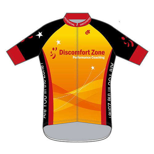 Discomfort Zone Yellow Tech+ Jersey